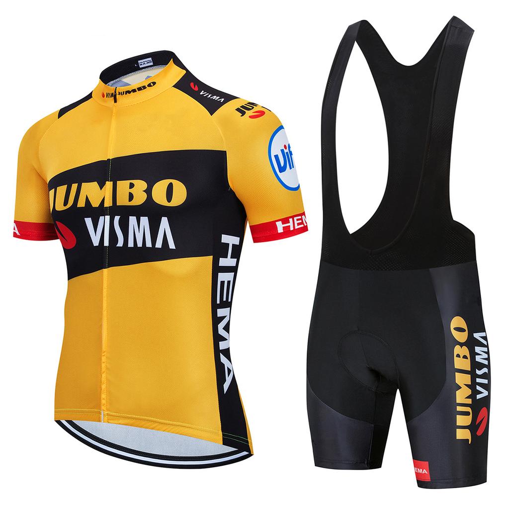 Traje de Ciclismo Edição de Equipe 2026 Traje de Manga Curta Masculino Verão Mountain Bike Bicicleta de Estrada Secagem Rápida
