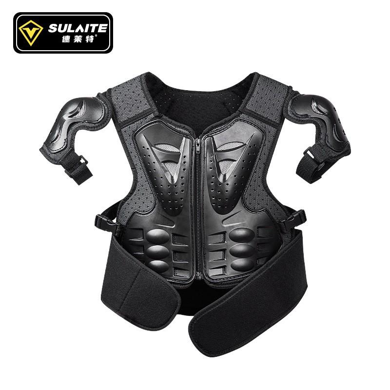 Kids Protective Gear Set Cycling Skating Extreme Sports Armor Vest Knee Elbow Shin Pads
