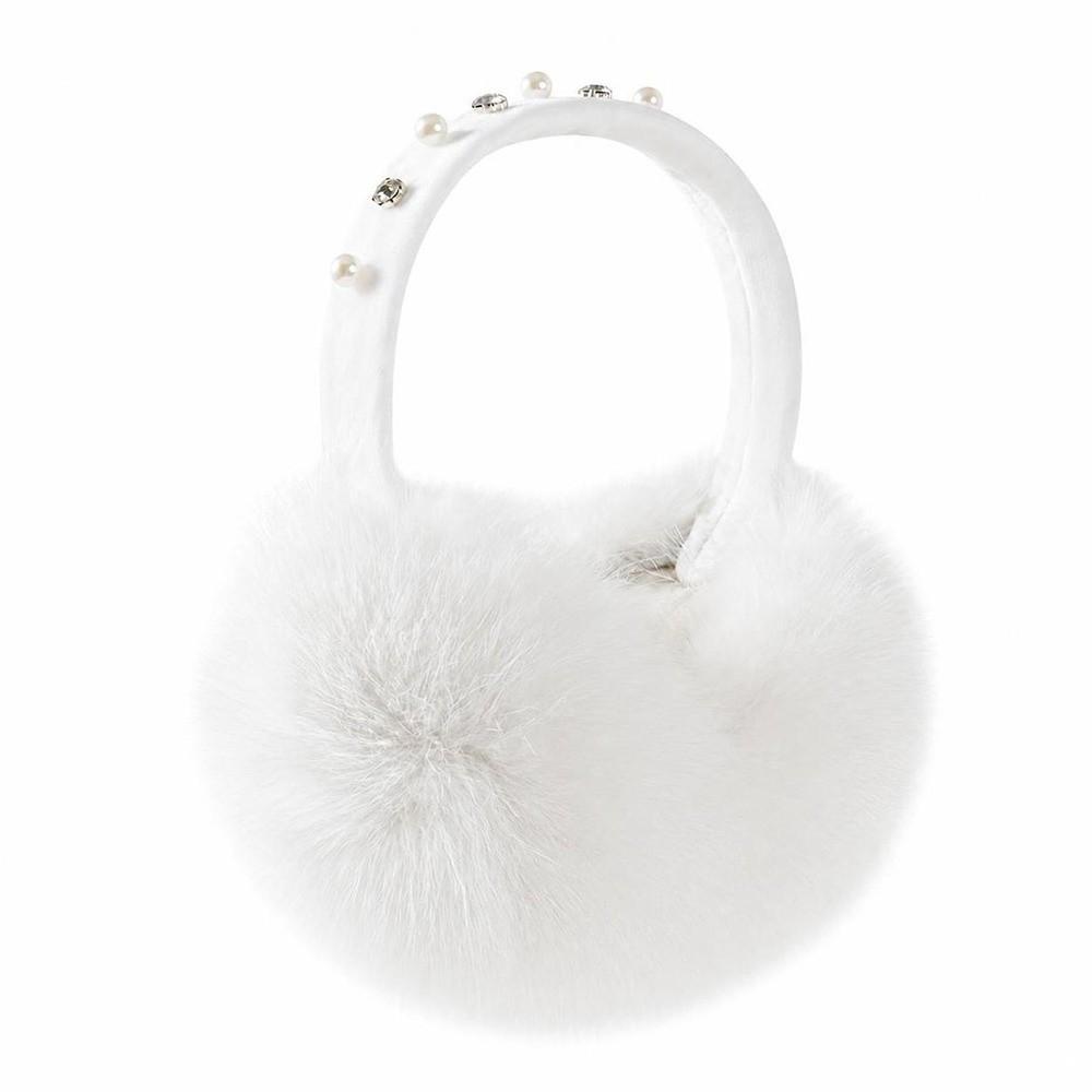 Faux Fur Plush Earmuffs Soft Plush Ear Warmers Gifts Headband Earmuffs Cold Weather Wear