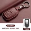 For Honda Civic 11th 2022 for Honda Civic Accord HR-V CR-V 2023 Key Fob Shell Accessories Leather Car Folding Key Cover Case