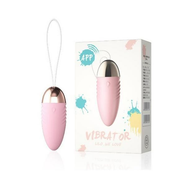Lai Le Pink Lady Eros Tongue Licking Vibrator Egg Massager for Women