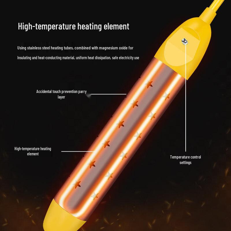Portable 2000W Electric Immersion Water Heater