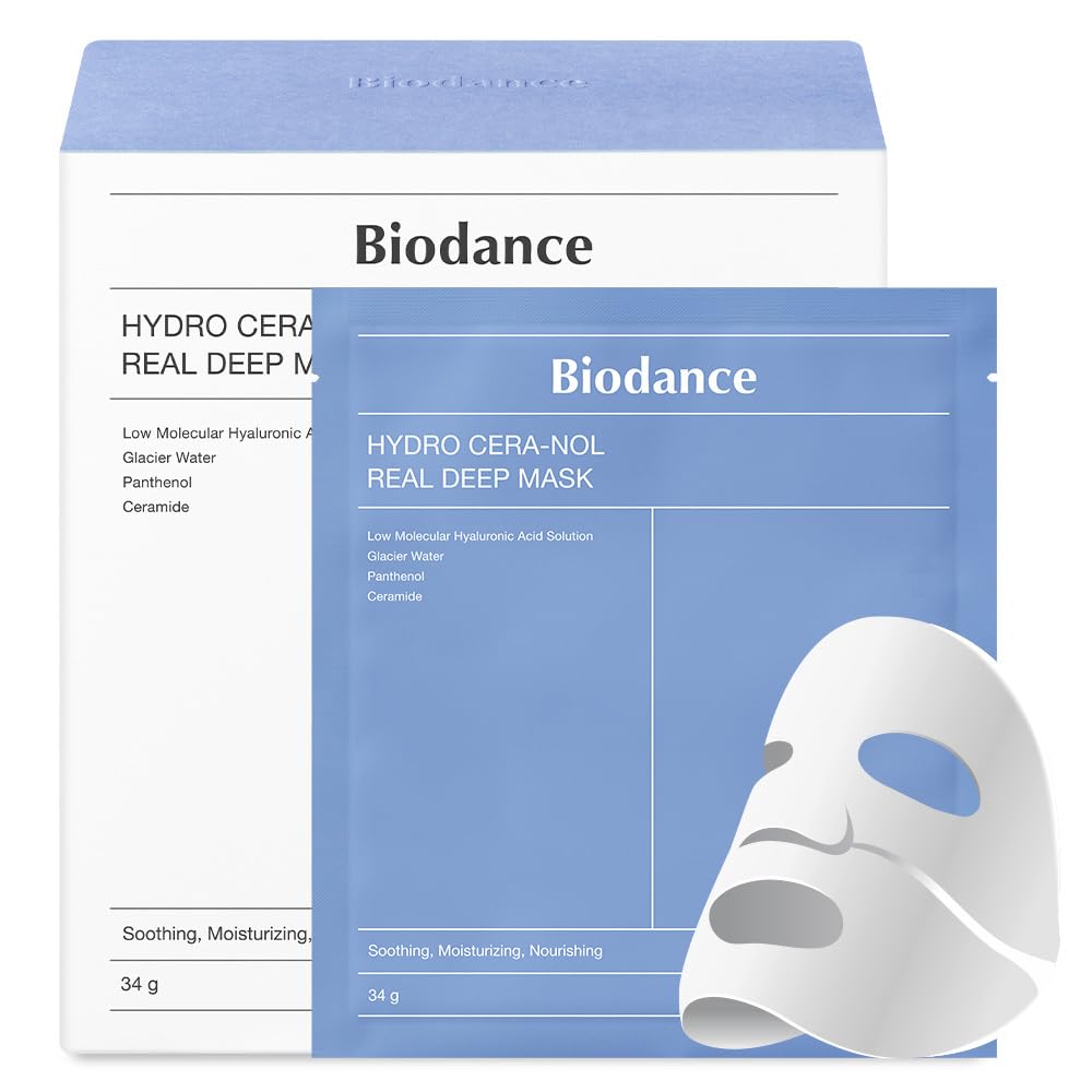 

Biodance Hydroceranol Real Deep Mask Кондиционирование кожи Увлажняющий эффект Укрепление кожного барьера Охлаждающая ночная маска Корейская косметика Гидрогель