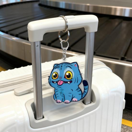 Witch Hunter Keychain Holder Acrylic Anime Fans Gift Bag Hanging Pendant Ornamental Decoration Bag Accessory