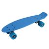 22" einfarbiges Kunststoff-Kinder-Skateboard - Anfänger Teenager 4-Rad Street Style Single Kick Board
