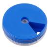 Caja de Almacenamiento Transparente Giratoria Mini Redonda de 5/6 Compartimentos para Accesorios de Pesca