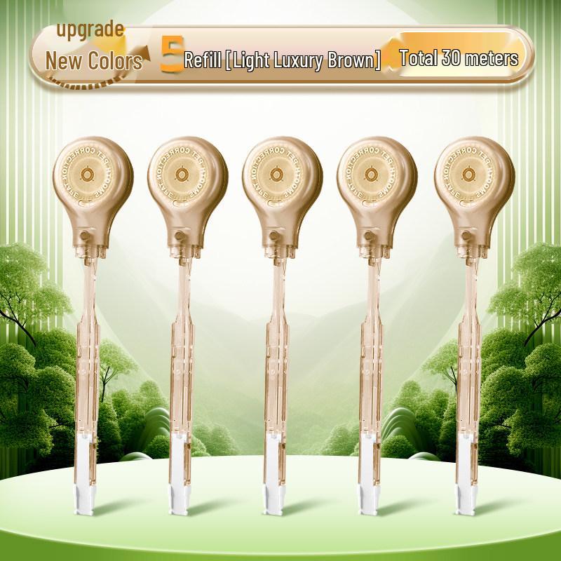 Portable Refillable Correction Tape Pen – Pen-Style, Large Capacity, Ideal for Students