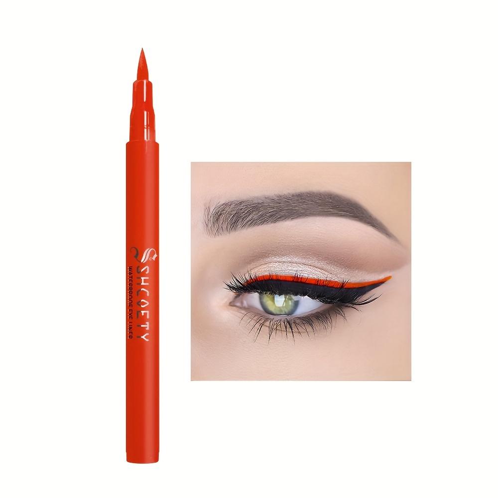 12 Kolorowy Matowy Wodoodporny Płynny Eyeliner Trwały Kolor Farba do Twarzy