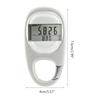 Simple Walking Pedometer Step Counter with Clip Accurately Track Step & Miles