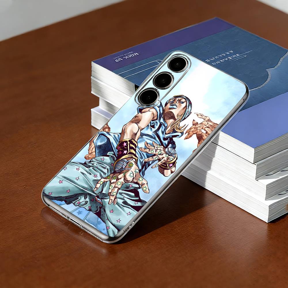 Anime JoJo s A-Adventure Joestar Phone Case For SamsungA10,12,20,21S,30,31,40,50,51,52,70,71 Transparent Cover Samsung a30 a20
