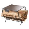 LOGOS Wide Firewood Rack Wood Table 81064183 Camping Folding Outdoor Table