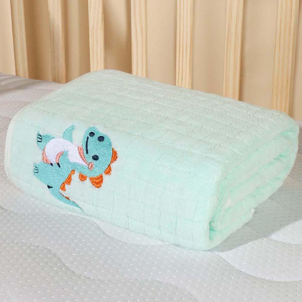 Ultra-Soft Quick-Dry Baby Bath Towel & Blanket - Coral Fleece, Thickened, No Shedding