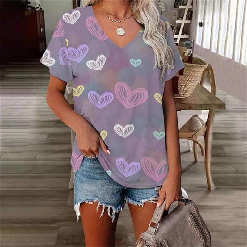 Забавная универсальная повседневная винтажная сексуальная модная женская футболка — фото 10