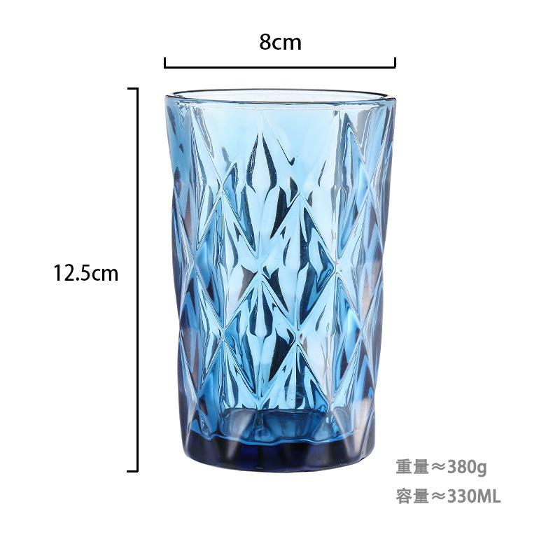 330 Ml Water Glass for Juice Beer Tea Milk Wine Drinking Drinkware for Cold Drink Glasses Family and Friends Party
