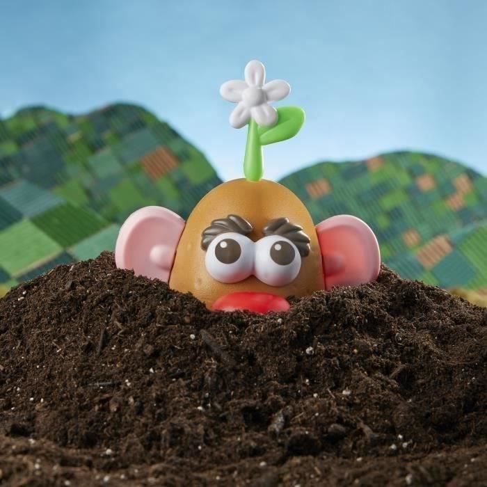 Mr. Patate Green, 15 pièces en matière plastique d'origine végétale, jouet pour enfants, Potato Head Goes Green, Hasbro