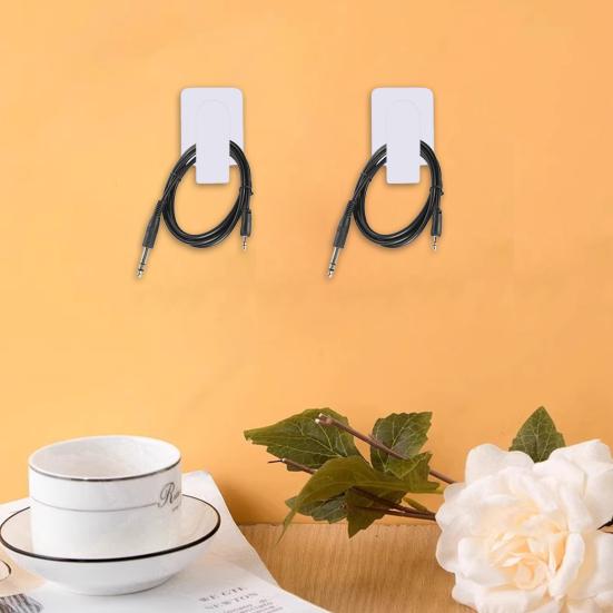 

Yousheng 10/20/30Pcs Cable Organizer Tie Adhesive Adjustable Fastener Tape Cord Wrap Reusable Office Desk Power Wire Management Nylon Bundling Strap 10pcs