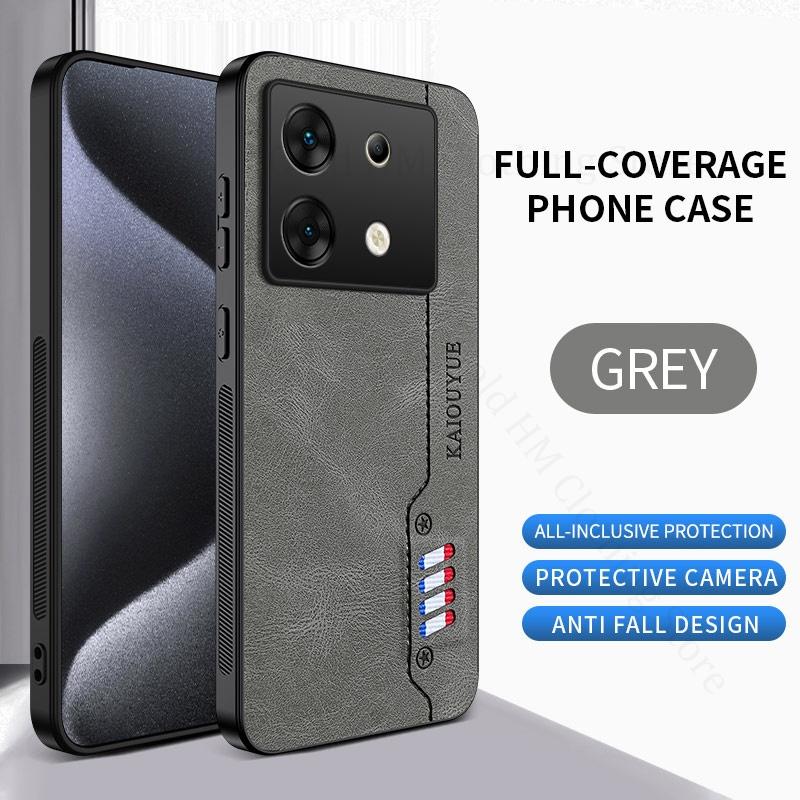 For Infinix Hot 60 Pro Plus Luxury Nappa Leather Phone Case For Infinix Note 50x 50s 50 Pro Plus 5G Soft Border Protection Cover