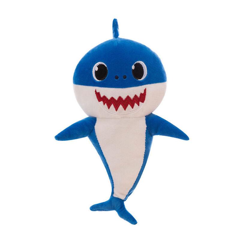 Shark Sing and Light Cartoon Baby Shark Stuffed Toys Kids Plush Toys Xmas Gifts for Children Kids