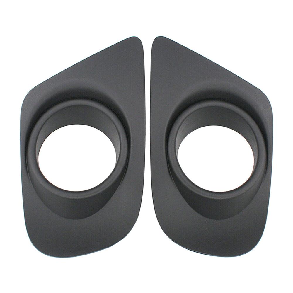 2x Front Fog Light Cover Black For 2011-2018 Dodge Journey 68088686AA 68088686AB