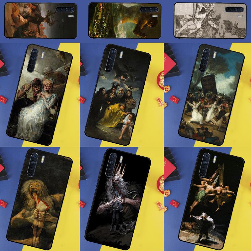 Spain Francisco Goya Art For Oppo A40 A60 A80 A74 A94 A54 A18 A38 A58 A78 A98 A16 A76 A96 A15 A57S A17 A77 Phone Case