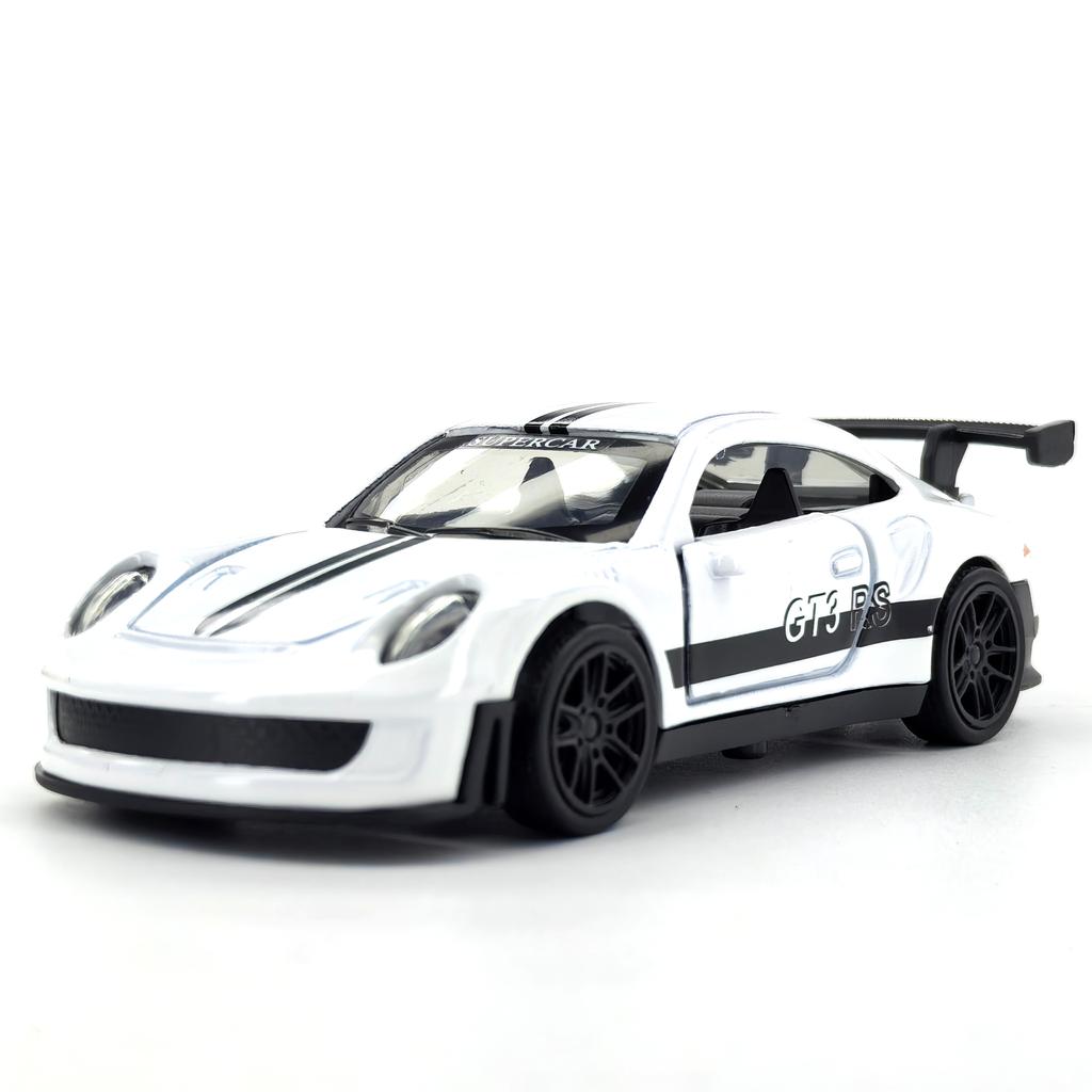 ABBZ1 Children's Toy Car Simulated Alloy Model Sports Car Collectible Decoration Gift for Boys