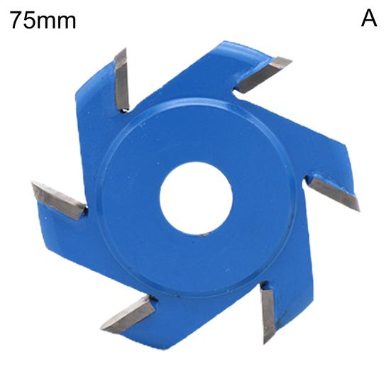 75mm 80mm 90mm 100mm Milling Cutter Six Teeth High Efficiency Sturdy Sharp Fine Workmanship Wood Carving Disc Carpentry