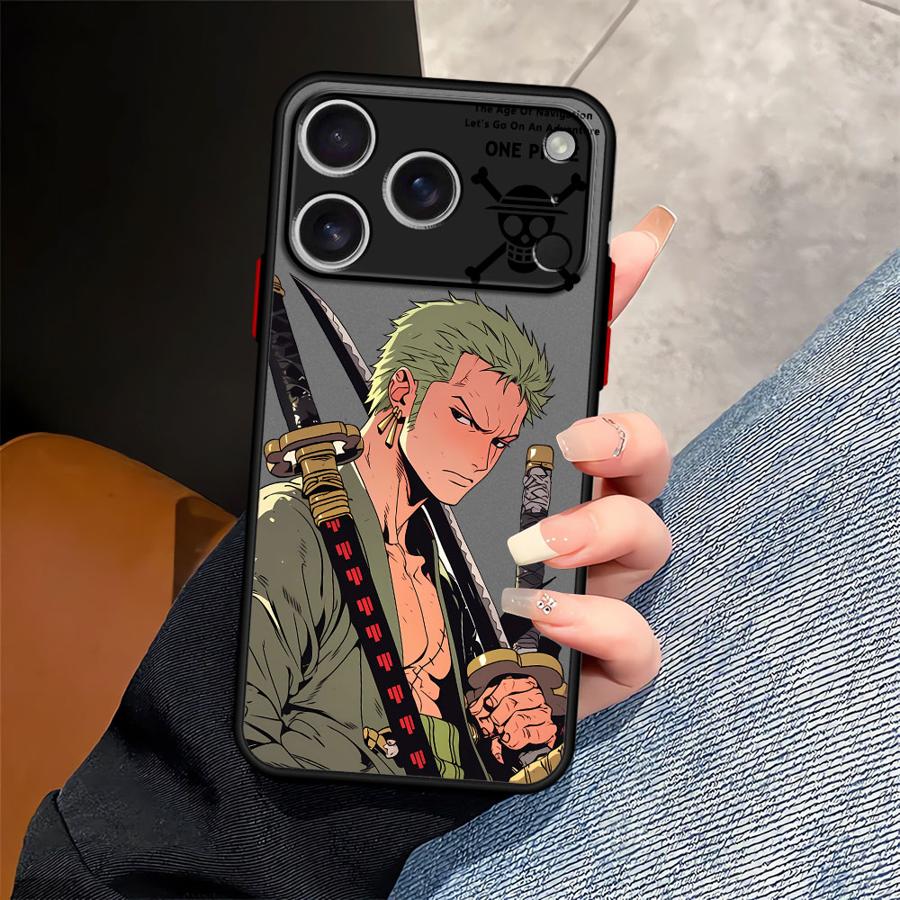 Case for iPhone 17 Pro Max 14 11 12 13 Mini XS XR 15 Air 16 Plus 7 8 SE Funda Back Phone Cover One Piece Zoro Cool