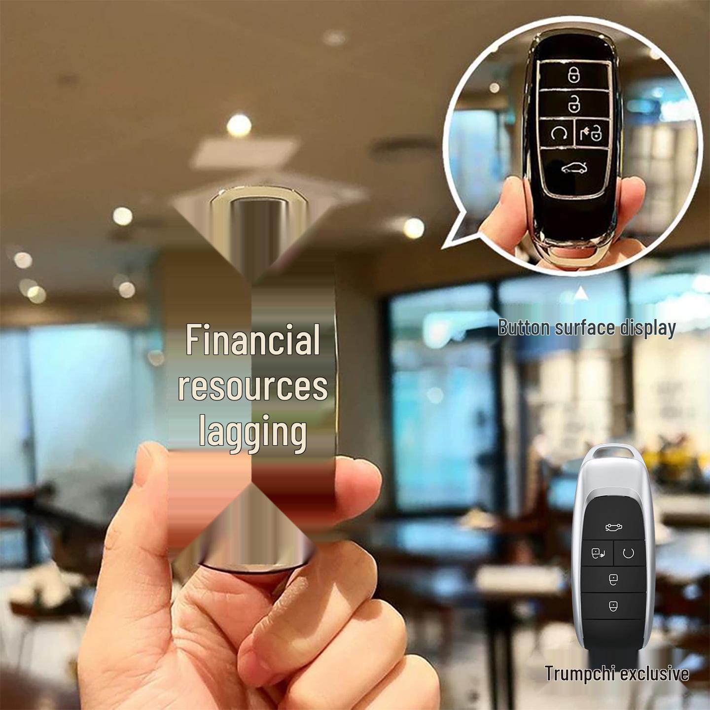 Key Cover for GAC AION Yplus, AION SMax 80 Starlight, and AION LX Flagship Editions