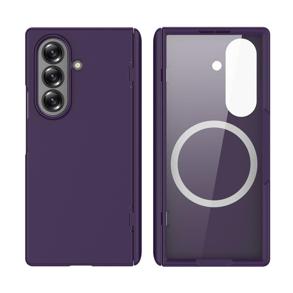 Skin-friendly Feel Automatic Spring Hinge Built-in Magnetic Glass Protective Film Case For Samsung Galaxy Z Fold 7 Protect Cover