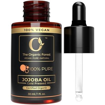 100% Plant Based Pure, Cold Pressed Jojoba Oil for Hair Growth, Gua Sha, Skin Care & Makeup Remover | Natural Moisturizing Body Oil for Dry