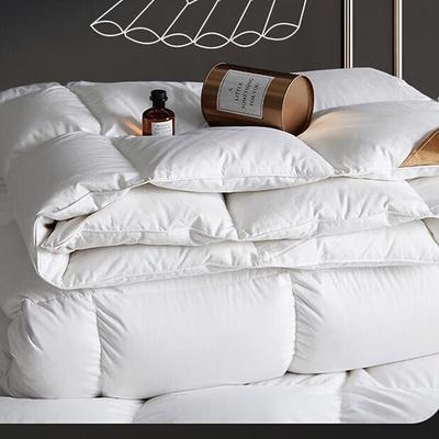 Wkład kołdry z pierza gęsiego Muji White