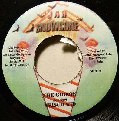 7inch Record FRISCO KID / KILLA BANTON - The Gideon / How Dem Stay So NONE Jah Snowcone 2002 Jamaica Reggae, Ska & Dub Used