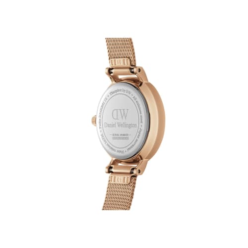 [Official Shop/2-Year Warranty/Authentic Import] Daniel Wellington DW Women's Petite Pressed Melrose Watch, 24mm, Stylish, Popular, Cute Mesh Watch, P
