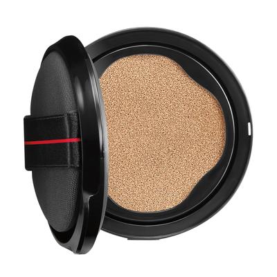 SHISEIDO Makeup Synchro Skin Glow Cushion Compact Ocher 20 Golden 3 13g SPF23 Foundation Liquid Form Gloss Moisturizing Transparency Portable Shiseido