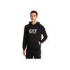 Emporio Armani EA7 Letter Number Hooded Long Sleeve Sweatshirt Men Sweatshirt Black 6DPM62-PJVRZ-1200