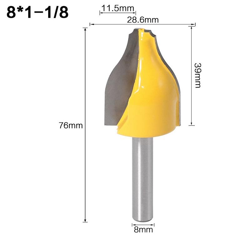 Panel Raiser Router Bit Vertikale Ogee Perle 1/2 zoll 8mm 12mm Schaft Tür Messer Holzbearbeitung schneider zapfen Cutter für Holz