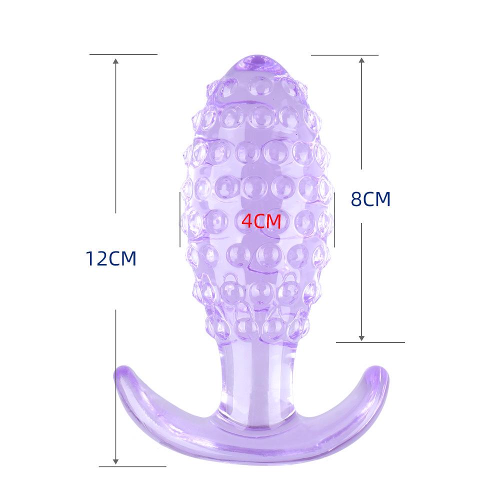 Soft Spike Wearable Jackfruit Butt Plug - Alternative Anal Toy for Women