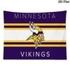 Minnesota Vikings Logo Wall Tapestry Aesthetic Wall Hanging Printed Fabric Blanket Decorative Tapestries for Bedroom Living Room Home Decor