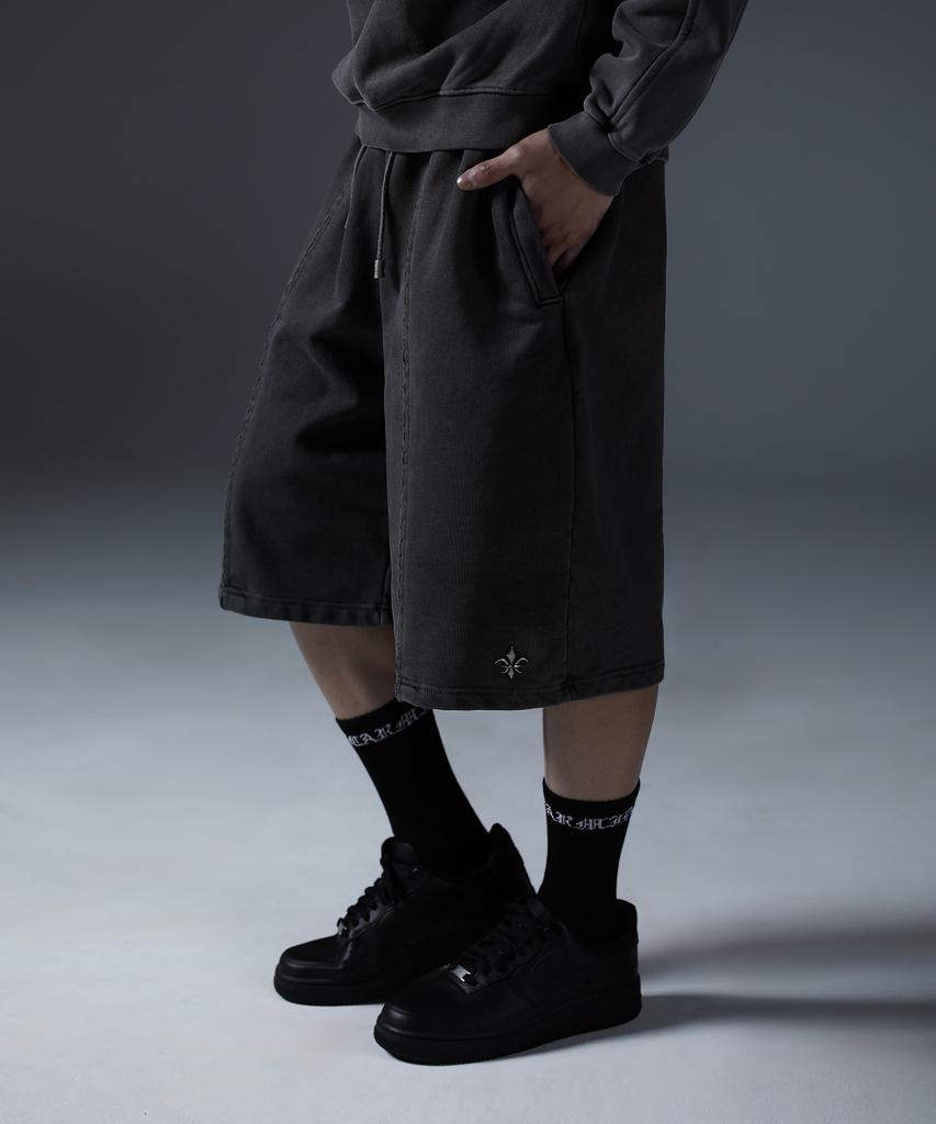 CARMID Antique Pigment Bermuda Shorts [Gray]