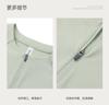 Explore outdoor cool quick drying T-shirt for women's summer short sleeved breathable moisture wicking ice skin sunscreen sports yoga top