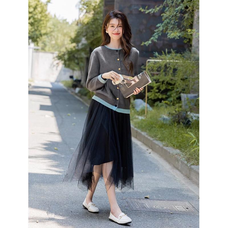 Mokana Winter Fashion Round Neck Sweater Cardigan