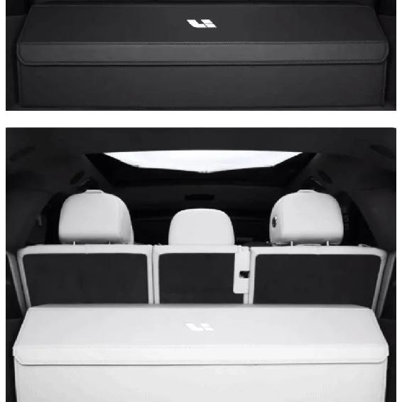 Organizador Dobrável para Porta-Malas de Carro para LiXiang ONE L6 L7 L8 L9 MEGA - Acessórios para Carro Caixa de Armazenamento Interna para Porta-Malas, Organizador de Gadgets para Carro
