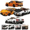 Creative MOC Car City Racing Vehicle Retro Speed Car Rally Building Blocks Bricks Ornament Toys For Kids Adults Birthday Gifts