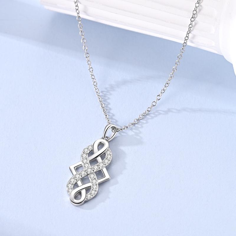 Necklace Piece Sliver Gold Simple Timeless Water Drop Star Heart Butterfly Necklace For Woman Wedding High-Grade Jewely Gifts