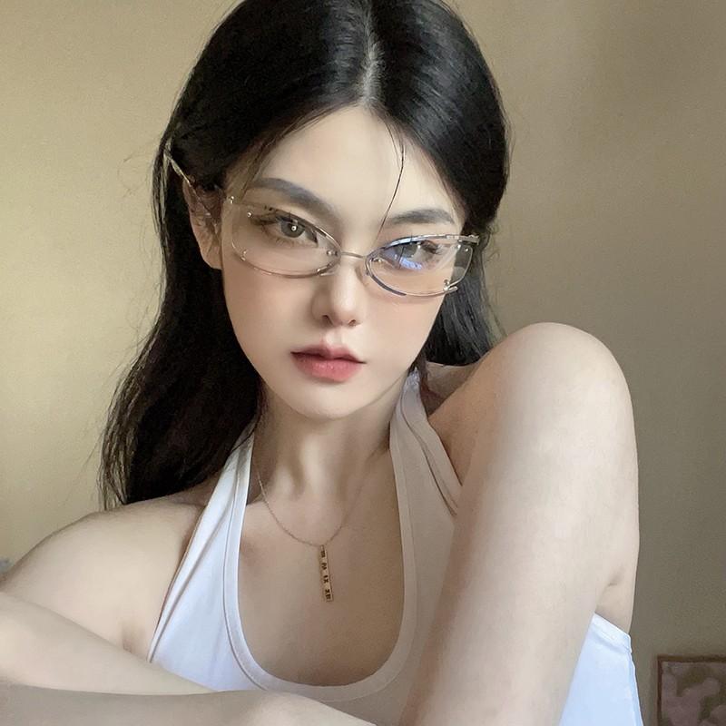 Square Y2K Women's Sunglasses Vintage Small Rectangle Lens Female tie sun Glasses Men Retro Oculos Future technology Eyewear