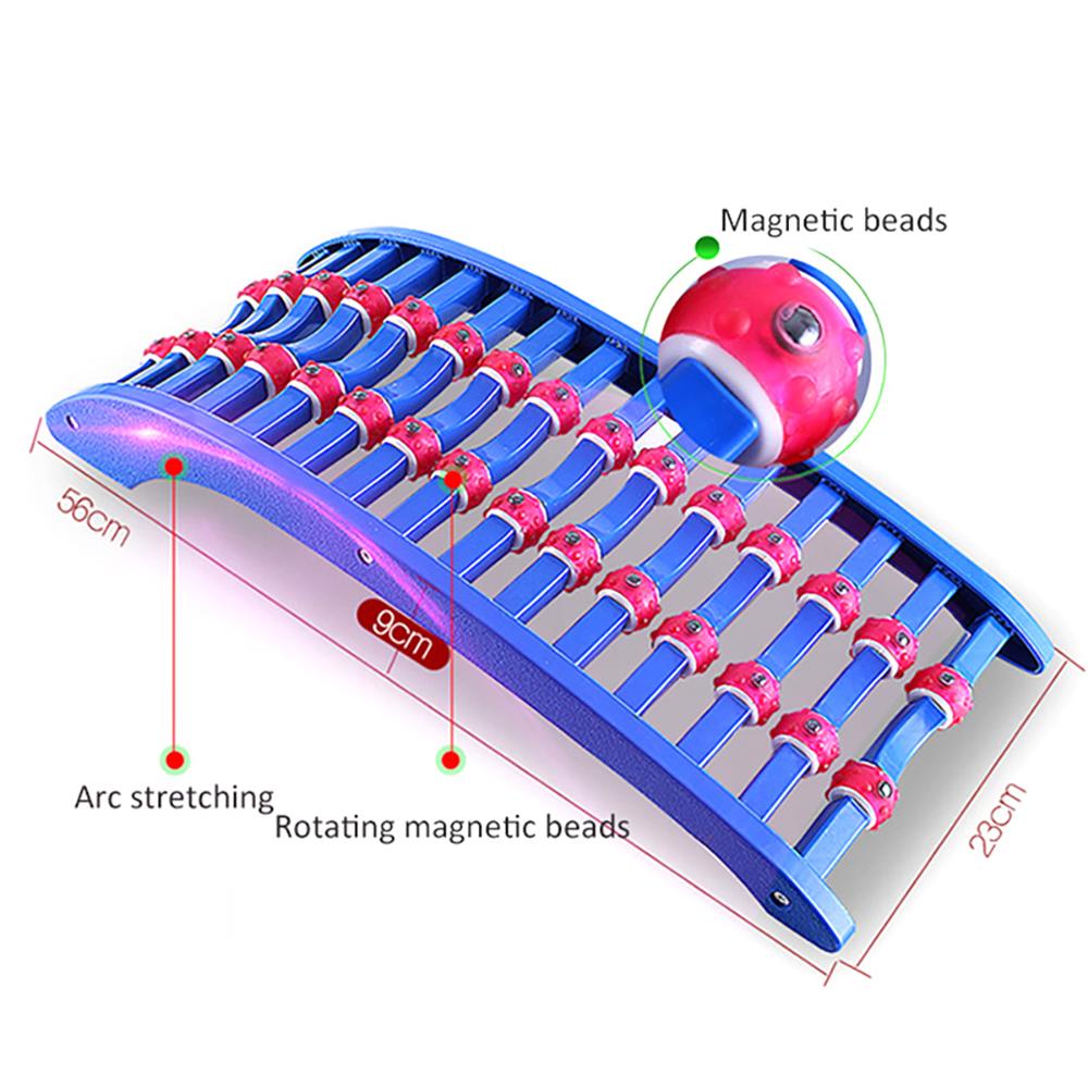 Back Massage Magic Stretcher Fitness Equipment Lumbar Stretching Correction Traction Support Massager Spine SpineSoothing Frame