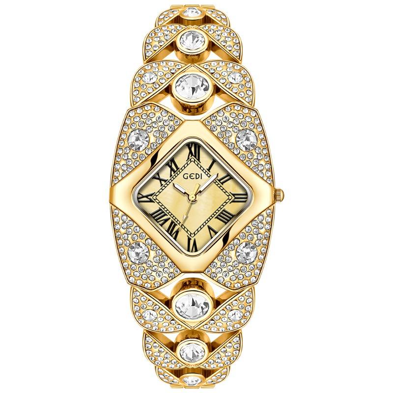 Goldie full diamond retro bracelet strap women's watch with diamond gypsy star waterproof quartz watch