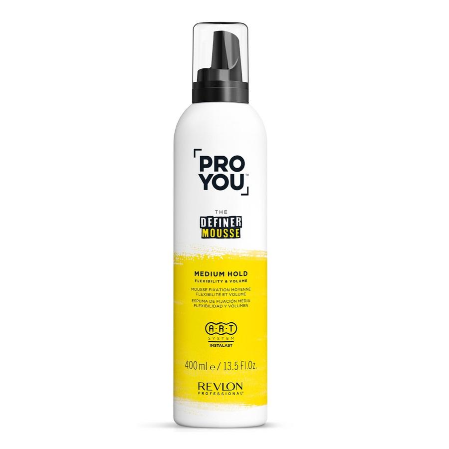 Revlon Proyou The Definer Hair Styling Mousse - Professional Hold, 400ml