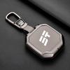 For JETOUR Traveler L T2 T1 PRO 2024 Car Keychain Key Fob Remote Cover Case Shell Zinc Alloy Ring Holder Buckle Car Accessories