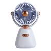 Mini-Schreibtischventilator 100 Geschwindigkeiten Winkelverstellbar USB-wiederaufladbar Sommer Handventilator Tragbar Outdoor Reise Mini Persönlicher Ventilator